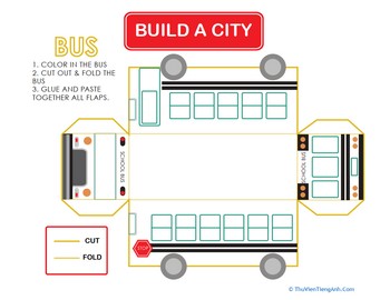 Build a City: School Bus