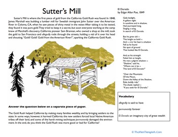 California Gold Rush: Sutter’s Mill
