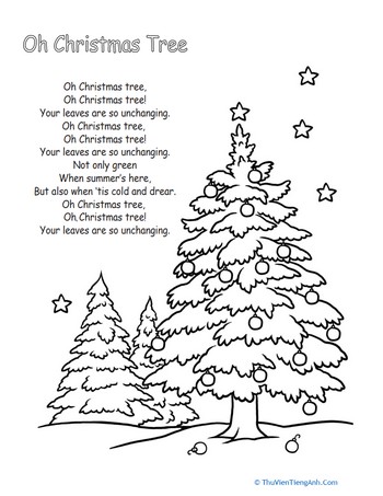 Oh Christmas Tree Lyrics