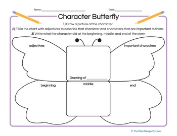 Character Butterfly