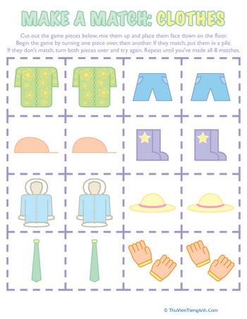 Clothes Matching Game