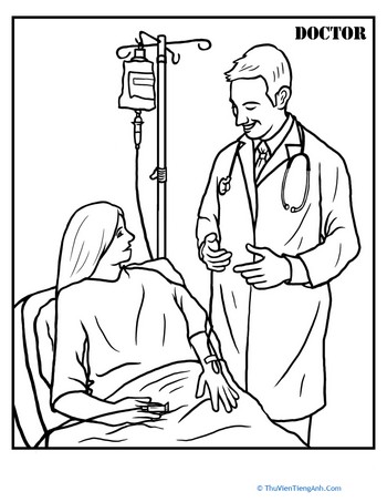 Color a Career: Doctor