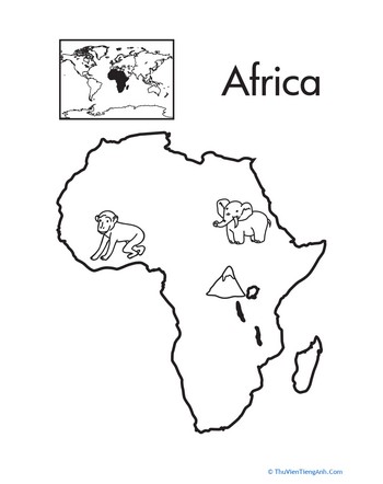 Color the Continents: Africa