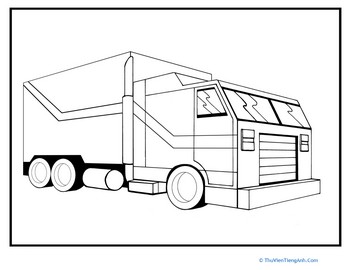Color the Diesel Truck