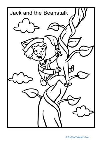 Jack and the Beanstalk Coloring