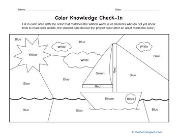 Color Knowledge Check-In
