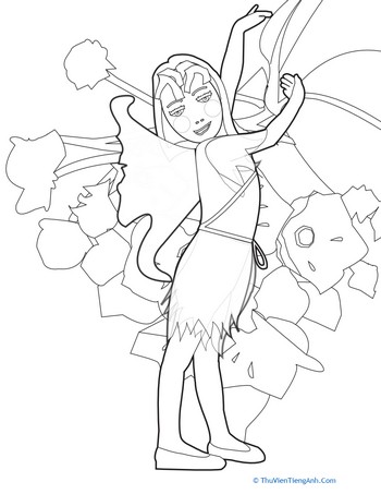 Color the Peony Fairy