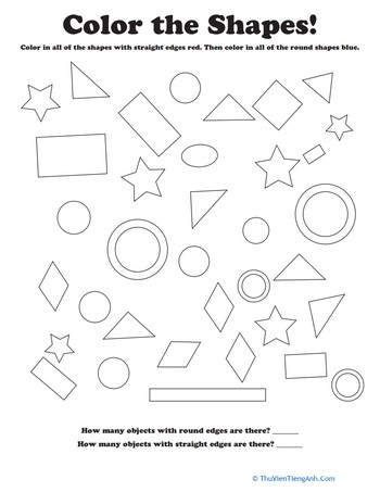 Color the Shapes!