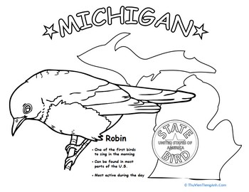 Michigan State Bird