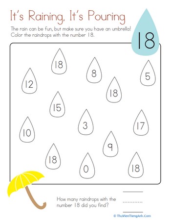 Coloring 18: It’s Raining, It’s Pouring