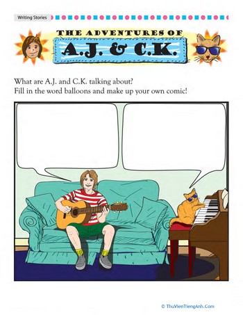 Cat Comics: Jam Session