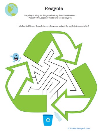 Eco-Friendly Maze: Recycle