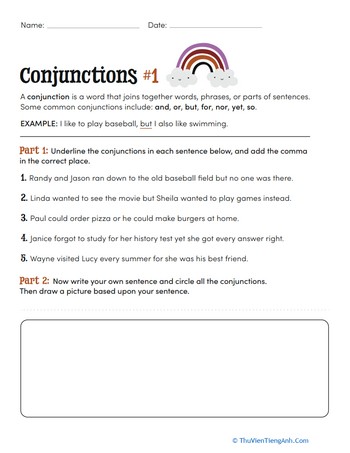 Conjunctions #1