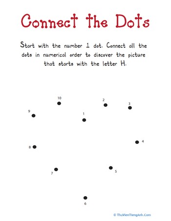 Connect the Dots: Practicing “H”