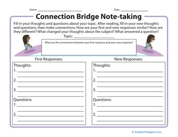 Connection Bridge Note-taking