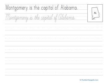 Cursive Capitals: Montgomery