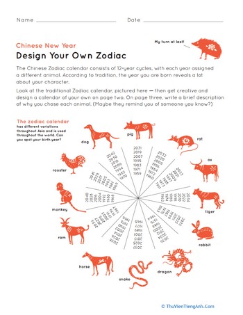 Design Your Own Zodiac