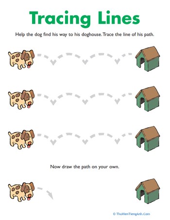 Line Tracing: Doggie Directions