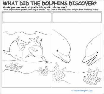 Dolphin Comic Strip