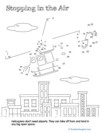 Dot to Dot Vehicles: Hovering Helicopter