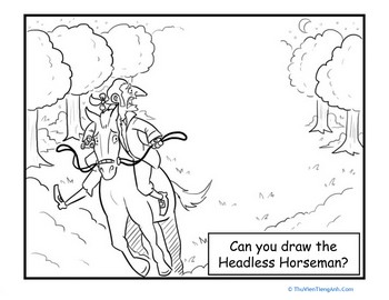 Draw the Headless Horseman