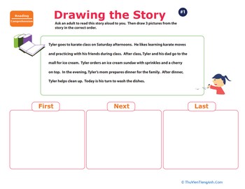 Story Sequencing: Tyler’s Day
