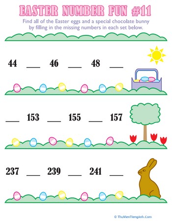 Easter Number Fun #11
