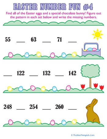 Easter Number Fun #4