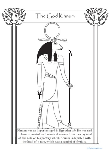 Egyptian God Khnum