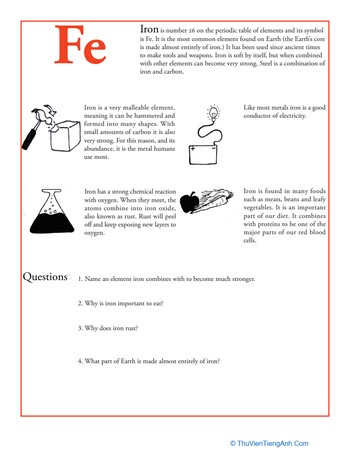 Periodic Table: Iron