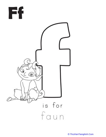 F is for Faun