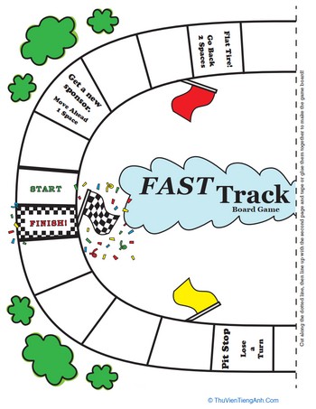 Fast Track Board Game