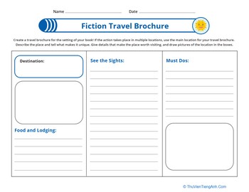 Fiction Travel Brochure