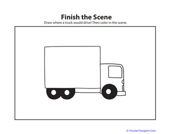 Finish the Truck Drawing