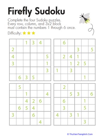 Sudoku 6×6