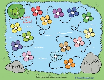 Flower Pond Board Game