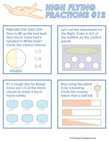 Flying Fractions 12