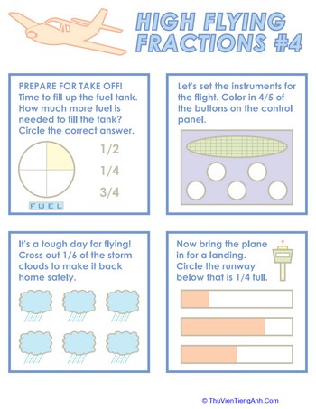 Flying Fractions 4