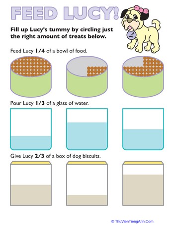 Food Fractions: Feed Lucy