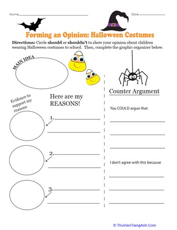Forming an Opinion: Halloween Costumes