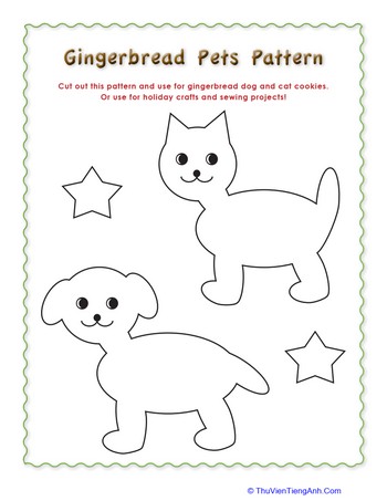 Gingerbread Animals Patterns