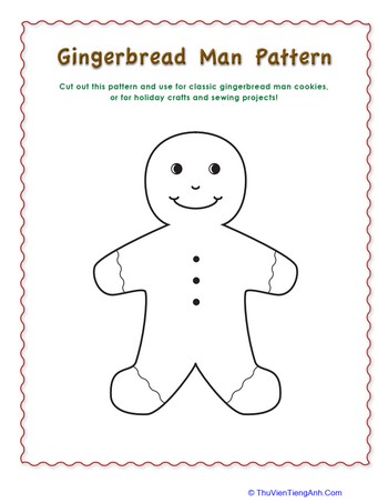 Gingerbread Man Pattern