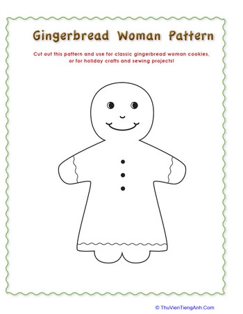 Gingerbread Woman Pattern