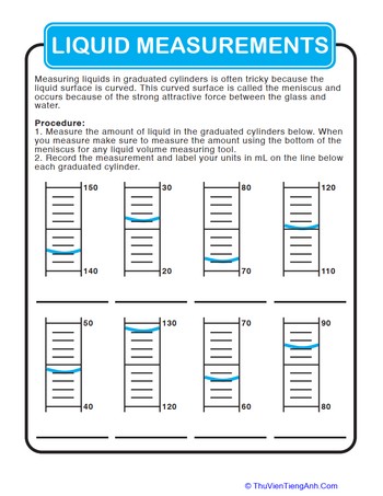 Graduated Cylinder Measurements