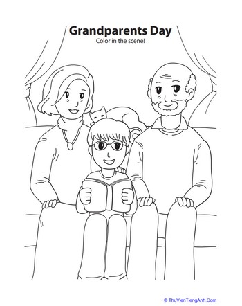 Grandparents Day Coloring
