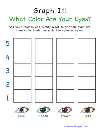 Graph It! What Color Are Your Eyes?