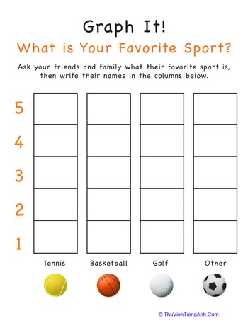 Graph It! What is Your Favorite Sport?