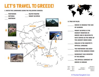 Greek Landmarks