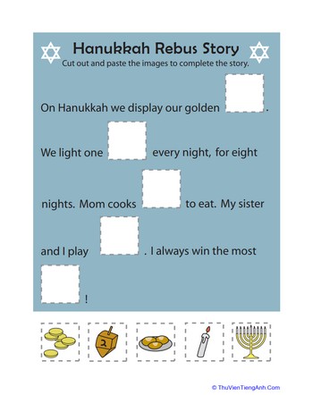 Hanukkah Rebus Story