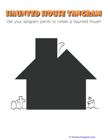 Haunted House Tangram